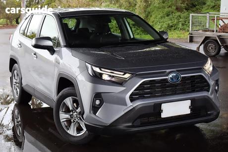 Silver 2024 Toyota RAV4 Wagon Gx (2Wd) Hybrid