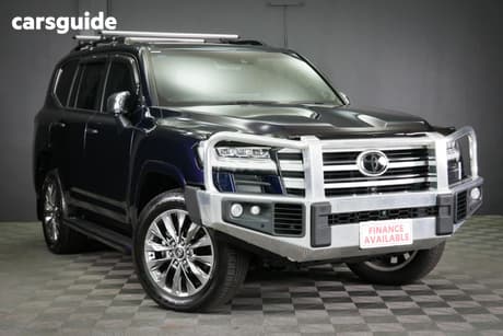 Blue 2024 Toyota Landcruiser Wagon Lc300 Sahara Zx (4X4)