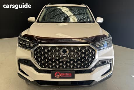 White 2023 Ssangyong Rexton Wagon Elx (Awd)