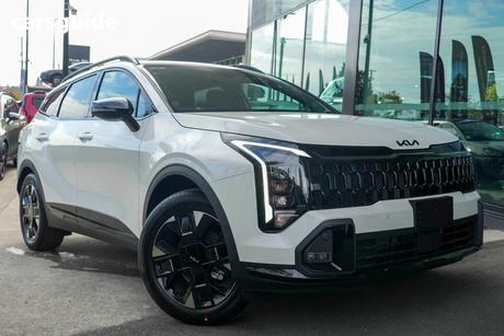 White 2026 Kia Sportage Wagon Sx+ (Awd)