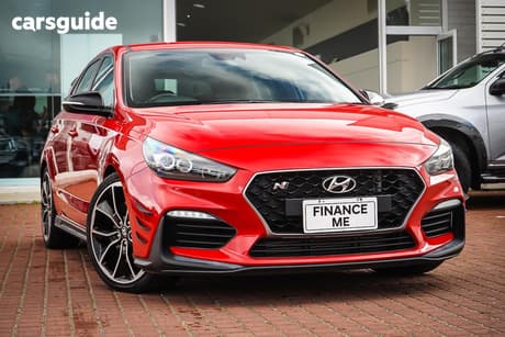 Red 2018 Hyundai I30 Hatchback N Performance Lux