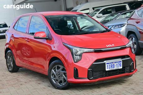 Red 2025 Kia Picanto Hatchback Sport (Pe2)