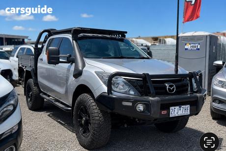 Grey 2018 Mazda BT-50 Dual Cab Utility Xt (4X4)
