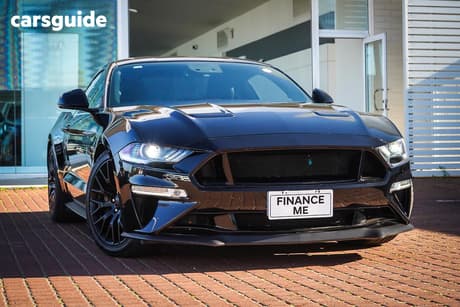 Black 2019 Ford Mustang Coupe Fastback Gt 5.0 V8