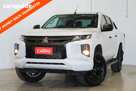 White 2023 Mitsubishi Triton Double Cab Pick Up Glx-R (4X4)