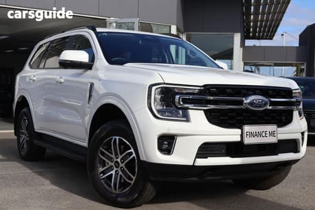 White 2025 Ford Everest Wagon Trend (4Wd)