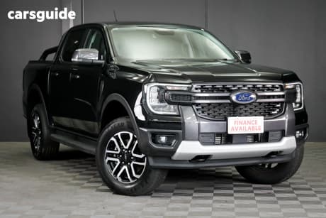 Black 2025 Ford Ranger Double Cab Pick Up Sport 3.0 (4X4)