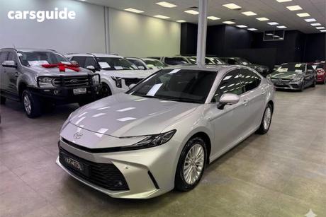 Silver 2025 Toyota Camry Sedan Ascent Sport Hybrid