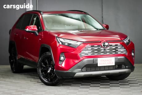 Red 2025 Toyota RAV4 Wagon Cruiser (2Wd) Hybrid