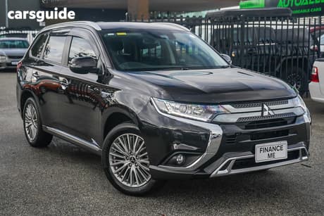 Black 2020 Mitsubishi Outlander Wagon Phev (Hybrid) Es Adas