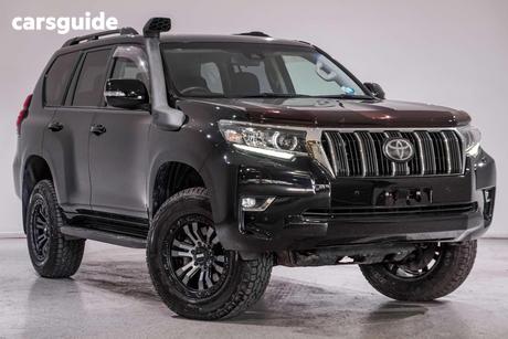 Black 2020 Toyota Landcruiser Prado Wagon Gxl