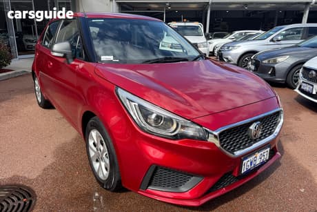Red 2019 MG MG3 Hatchback Core