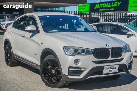 White 2015 BMW X4 Coupe Xdrive 20D