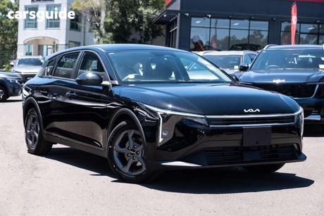 Black 2026 Kia K4 Hatchback S