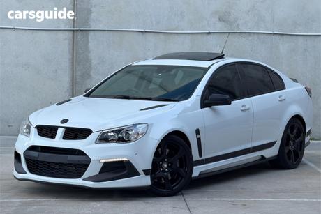 White 2016 HSV Clubsport Sedan R8 SV BLACK R