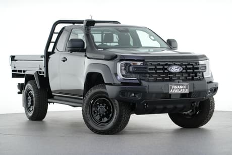 Black 2025 Ford Ranger Super Cab Chassis Super Duty (4X4)