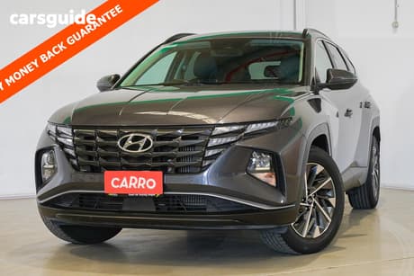 Grey 2021 Hyundai Tucson Wagon Elite (Awd)