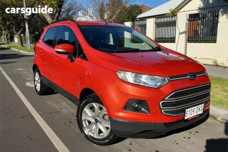 Orange 2013 Ford Ecosport Wagon Titanium 1.0