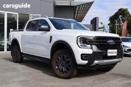 White 2025 Ford Ranger Double Cab Pick Up Wildtrak 3.0 (4X4)