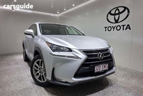 Silver 2016 Lexus NX200T Wagon Luxury (Fwd)