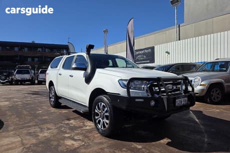 White 2016 Ford Ranger Dual Cab Utility Xlt 3.2 (4X4)