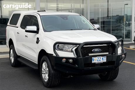 White 2021 Ford Ranger Ute Tray XLT
