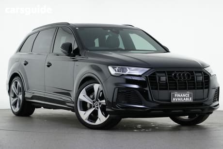 Black 2022 Audi Q7 Wagon 55 Tfsi S Line Quattro Mhev