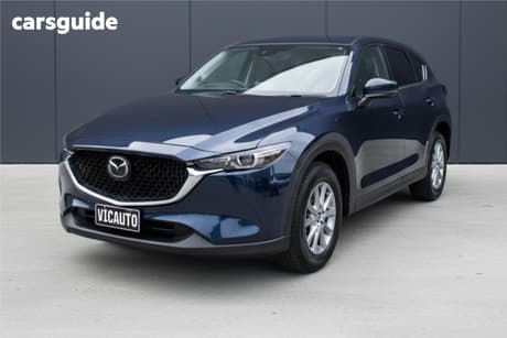 Blue 2023 Mazda CX-8 Wagon G25 Sport (Fwd)