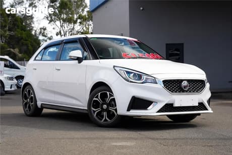 White 2023 MG MG3 Hatchback Excite (With Navigation)