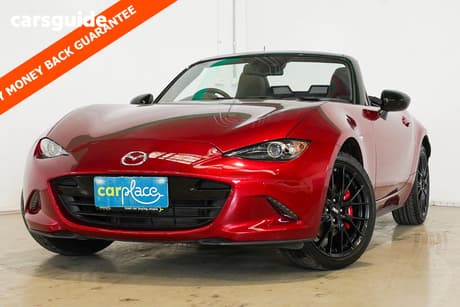 Red 2023 Mazda MX-5 Convertible G20 Roadster Gt Rs