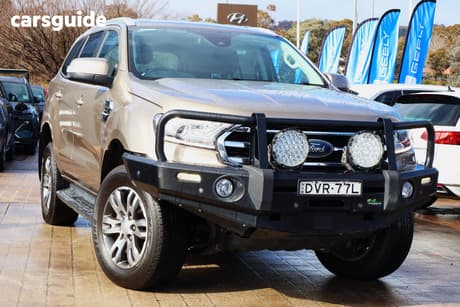 Silver 2018 Ford Everest Wagon Trend (4Wd 7 Seat)