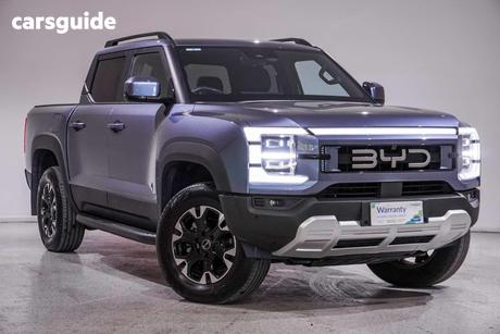 Blue 2025 BYD Shark 6 Dual Cab Utility Dual Motor Premium