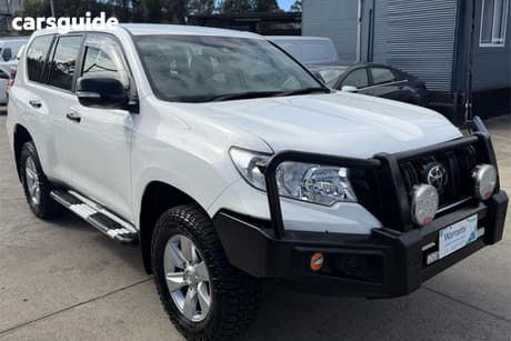 White 2020 Toyota Landcruiser Prado Wagon Gx