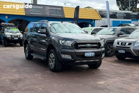 Grey 2016 Ford Ranger Dual Cab Pick-up Wildtrak 3.2 (4X4)