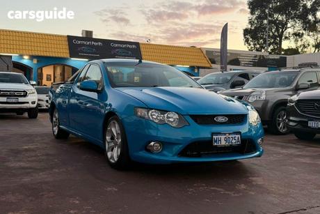 Blue 2008 Ford Falcon Utility Xr8