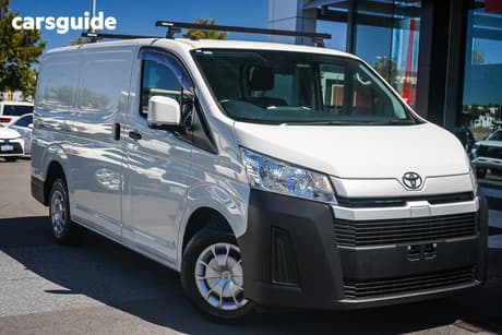 White 2020 Toyota HiAce Van Lwb Gl Pack