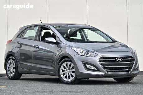 Grey 2016 Hyundai I30 Hatchback Active