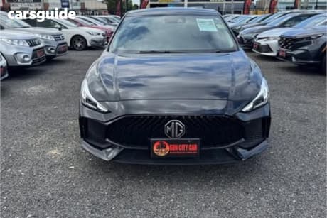 Black 2023 MG MG5 Sedan Vibe