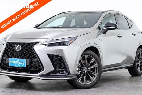 Silver 2024 Lexus NX350H Wagon F Sport + Ep1 Hybrid Awd