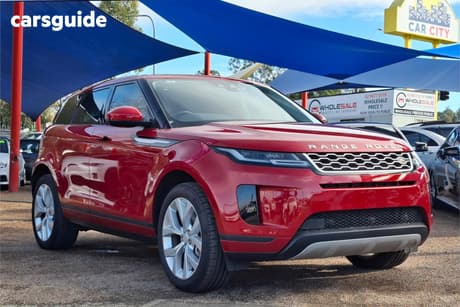 Red 2019 Land Rover Range Rover Evoque Wagon P250 S (183Kw)