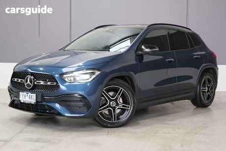 Blue 2021 Mercedes-Benz GLA200 Wagon Edition 1