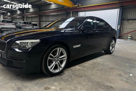 Black 2011 BMW 740I Sedan 40I