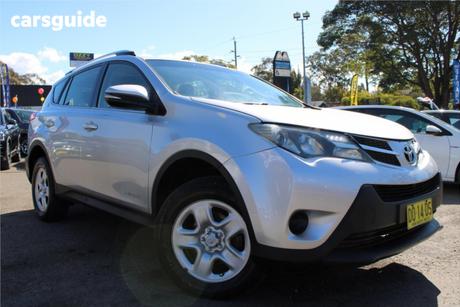 Silver 2014 Toyota RAV4 Wagon Gx (4X4)
