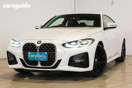 White 2020 BMW 420I Coupe M Sport