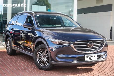 Blue 2018 Mazda CX-8 Wagon Sport (Awd)