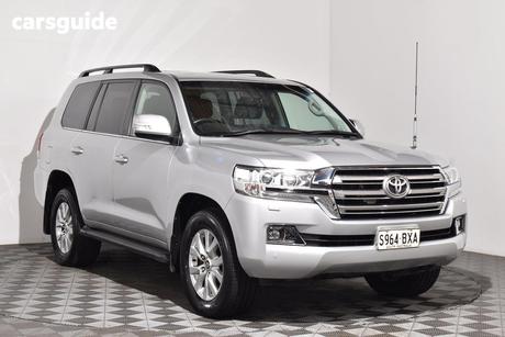 Silver 2018 Toyota Landcruiser Wagon Vx (4X4)