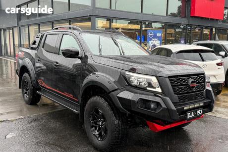 Black 2024 Nissan Navara Dual Cab Pick-up Pro-4X Warrior (4X4)