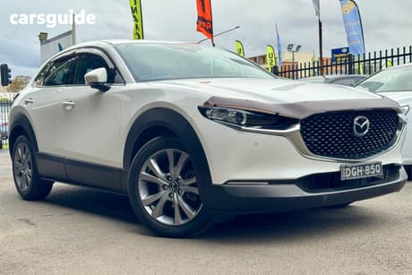 White 2022 Mazda CX-30 Wagon G25 Touring (Fwd)