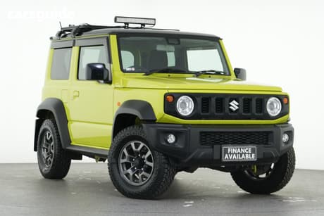 Yellow 2021 Suzuki Jimny Wagon Lite