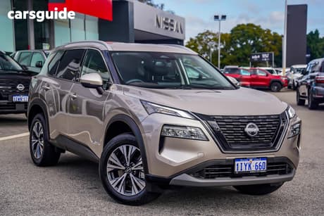 Silver 2025 Nissan X-Trail Wagon St-L (4Wd) E-Power (Hybrid)